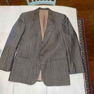 Givenchy Paris 40R gray vintage Suit jacket